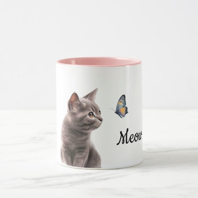 Mug Chat Grey Meow (Centre)