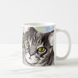 Mug Chat gris