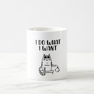 Mug Chat Je Fais Toujours Ce Que Je Veux