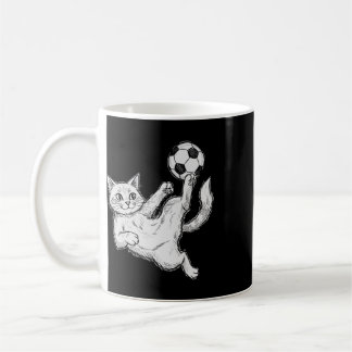 Mug Chat Jouant Au Football, Enfants Et Garçons Footba