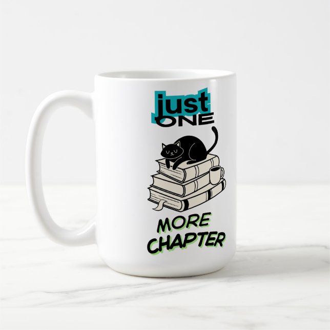 Mug Chat Juste Un Chapitre de Plus (Gauche)