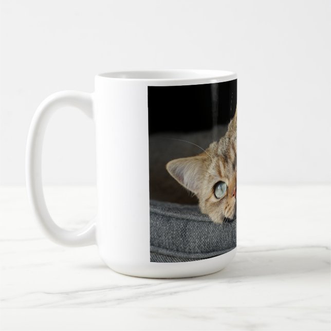 Mug Chat, Kitten, short britannique (Gauche)