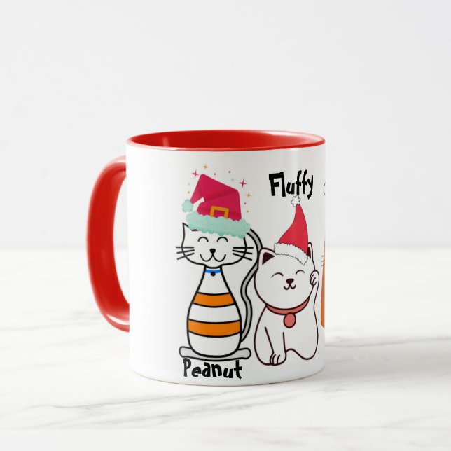 Mug Chat Kitty sur mesure (Devant gauche)