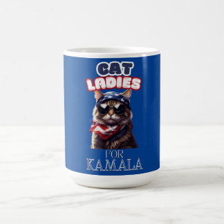 Mug Chat Ladies Pour Kamala USA