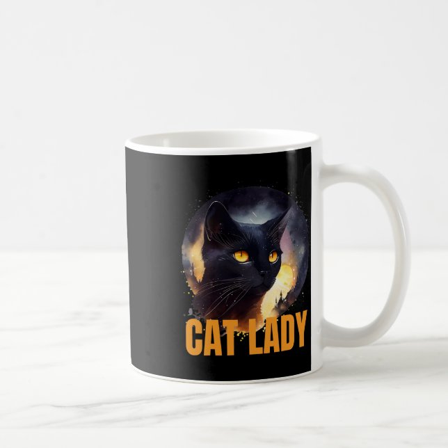 Mug Chat Lady For Kamala Harris Design unique (Droite)
