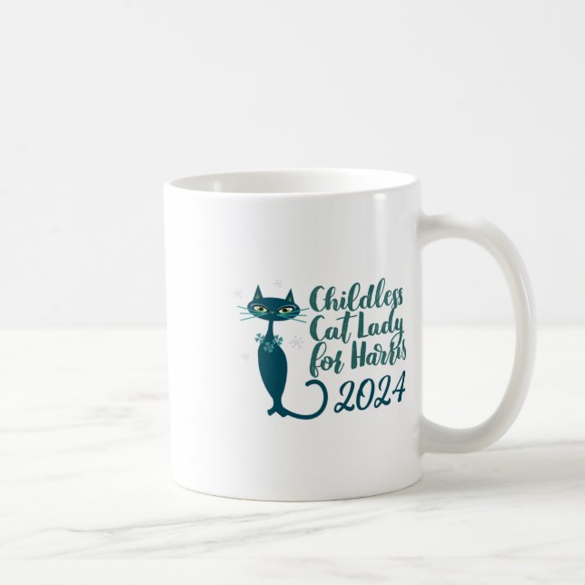 Mug Chat Lady Sans Enfant Pour Sticker Harris (Droite)