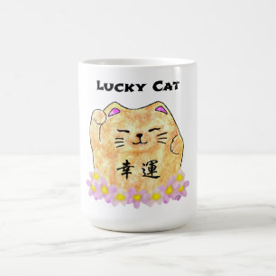 Mug Chat Lucky (Maneki Neko) - "Chat Lucky"