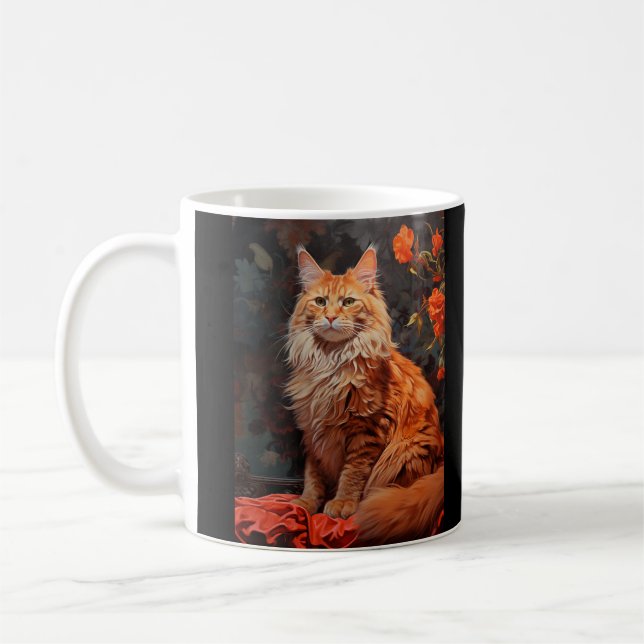 Mug chat Maine Coon (Gauche)