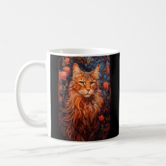 Mug chat Maine Coon (Gauche)