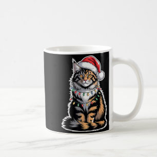 Mug Chat Maine Coon Noël Xmas Chatons Amoureux des Cha