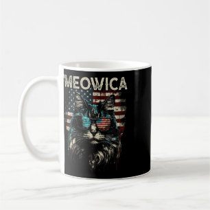 Mug Chat Maine Coon patriotique d'Amérique