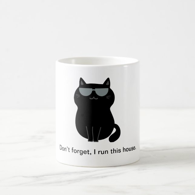 Mug Chat mignon et drôle (Centre)