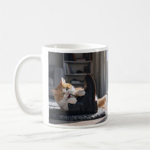Mug Chat mignon Jouer Boot