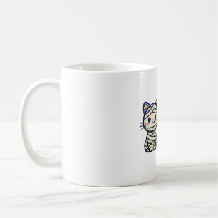 Mug Chat momie Art égyptien Halloween
