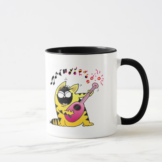 Mug Chat musical des chats | de LOL gros (Droite)