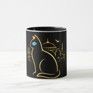 Mug Chat Mystique d'Istanbul