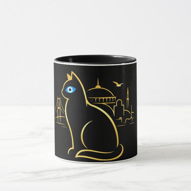 Mug Chat Mystique d'Istanbul (Centre)