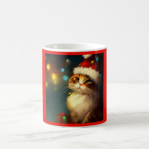 Mug Chat Noël 3