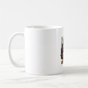 Mug Chat Noir Amour Spécial Halloween Citrouille Plein
