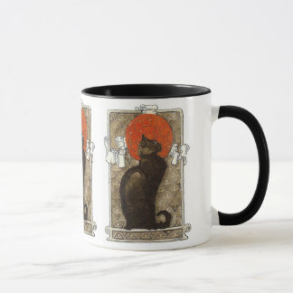 Mug Chat noir - Art Nouveau - Thehile Steinland