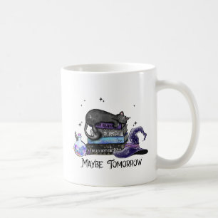 Mug Chat noir azy, Chat d'Halloween Pour le ver de l