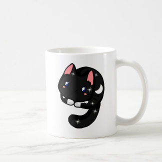 Mug Chat noir céleste pour les amateurs de chats et d'