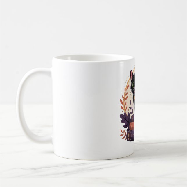 Mug Chat noir - Chat pour enfants (Gauche)