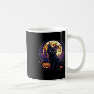 Mug Chat noir citrouille Halloween Costume Vintage pou