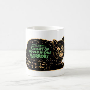 Mug Chat noir d'Halloween Vintage