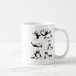 Mug Chat noir drôle Oeuf de Pâques Joyeux Bunny de Pâq