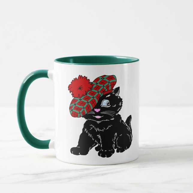 Mug Chat noir écossais (Gauche)