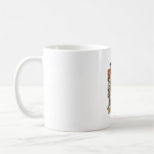 Mug Chat Noir Effrayant Pun Halloween Gravure Vintage