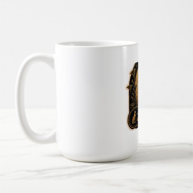 Mug Chat Noir Égyptien Ancien Bastet (Gauche)