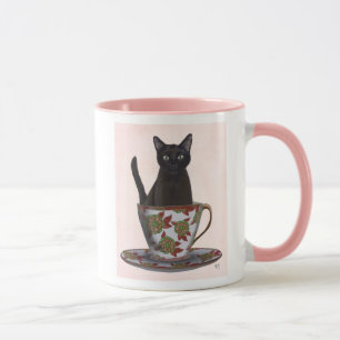 Mug Chat noir en Teacup