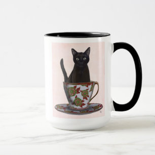 Mug Chat noir en Teacup