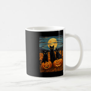 Mug Chat noir Halloween Amoureux de les chats Starry N