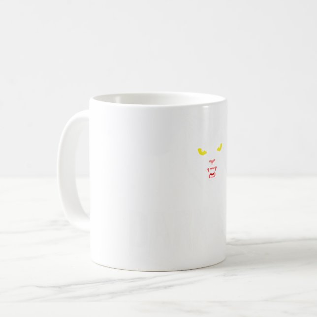 Mug Chat noir maléfique Dark Sigil Art métal gothique (Devant gauche)