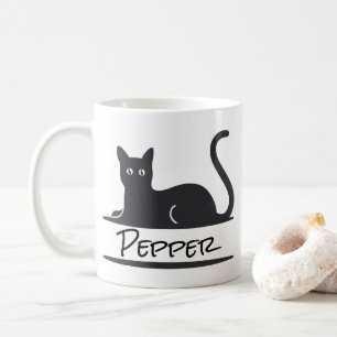 Mug Chat noir personnalisé