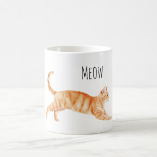 Mug Chat Orange Miau