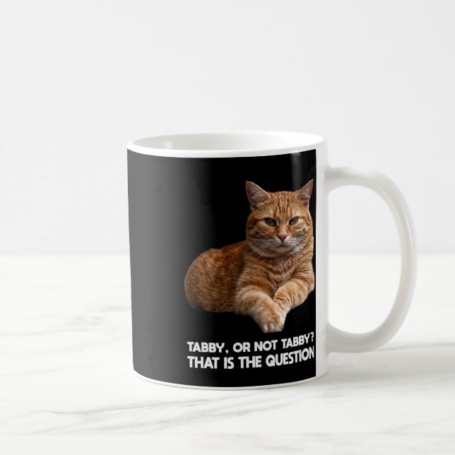 Mug Chat orange mignon (Droite)