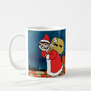 Mug Chat Père Noël de Noël