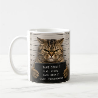 Mug Chat qui fait la gueule