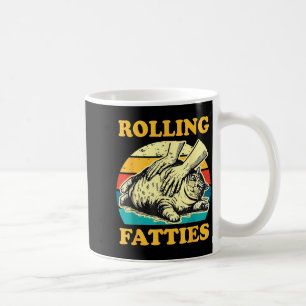 Mug Chat qui fait rouler des grosses boules drôle pour