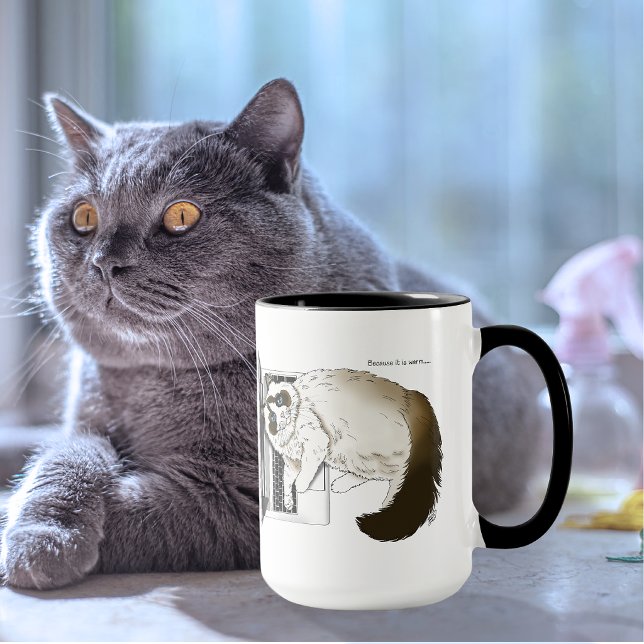 Mug Chat Ragdoll Fluffy Ordinateur Portable Lavande Dr (Créateur téléchargé)