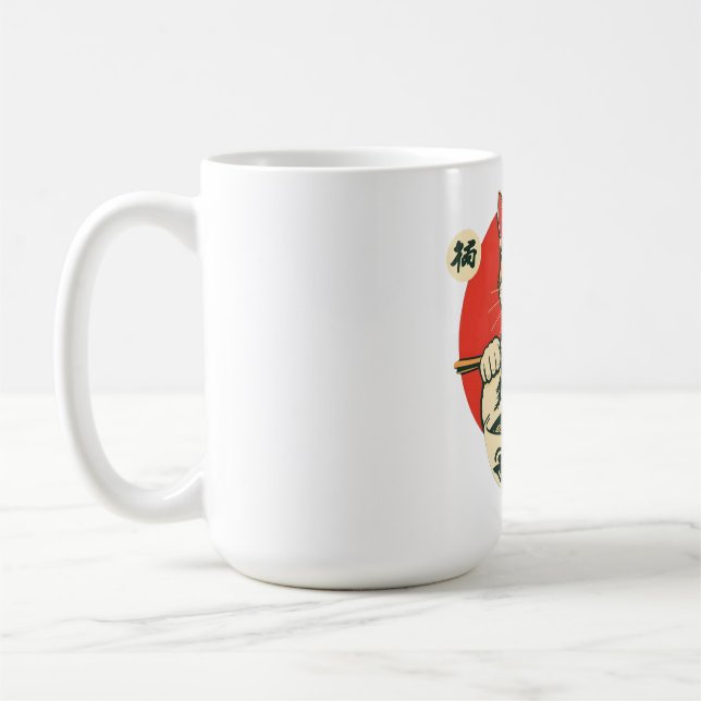 Mug Chat Ramen Chanceux (Gauche)