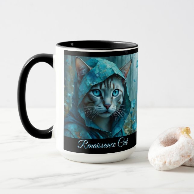 Mug Chat Renaissance (Avec donut)