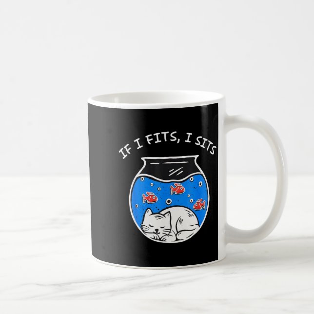 Mug Chat Si Ça Rentré Je M'Asseois (Droite)