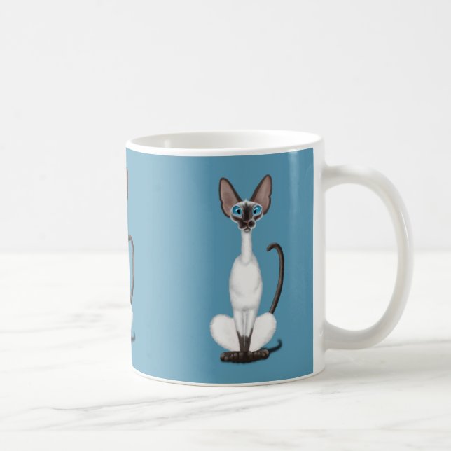 Mug Chat siamois (Droite)