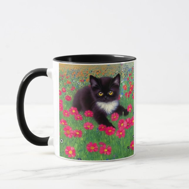 Mug Chat smoking Gustav Klimt (Gauche)