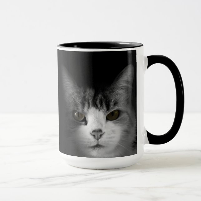Mug Chat sur Musique noire (Droite)